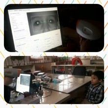 اجرای طرح بینایی سنجی نوآموزان در محل مهد و پیش دبستان پسرانه