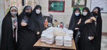 اردوی جهادی طبخ غذای گرم برای خانواده های نیازمند مناطق محروم