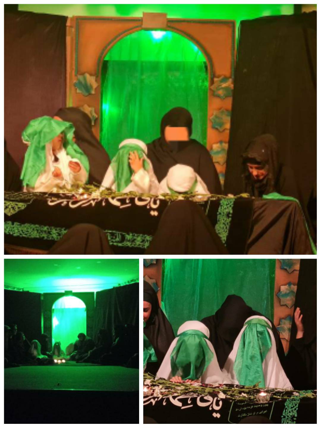 ویژه برنامه شب شهادت حضرت زهرا سلام الله علیها  در متوسطه دوم دخترانه