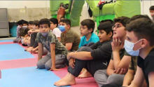 گزارش تصویری کلاس های ورزشی دبستان پسرانه امام صادق