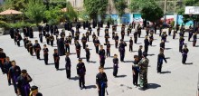 گردهمایی ۱۱۰ هنرجوی باشگاه نینجا شیعه در اجتماع سلام فرمانده